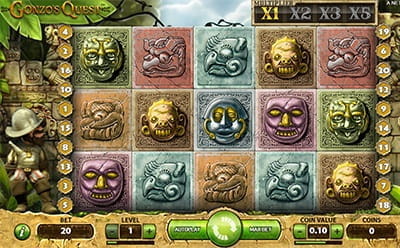 لعبة سلوتس Gonzo’s Quest من تطوير شركة برمجيات NetEnt