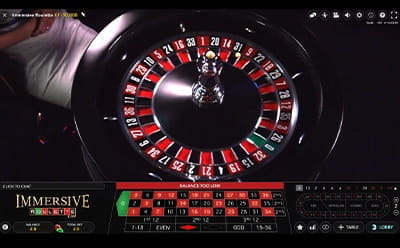 لعبة Immersive Roulette