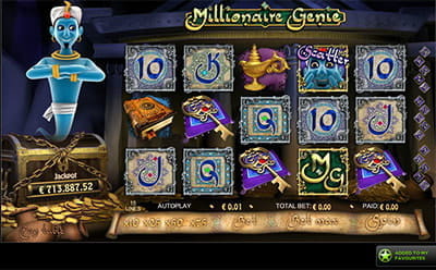 لعبة المليونير جني واحدة من أشهر ألعاب السلوتس ذات الجوائز التقدمية في كازينو 777 اون لاين