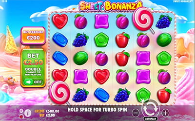 لعبة Sweet Bonanza واحدة من أشهر العاب السلوتس اون لاين 