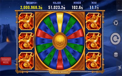 لعبة Wheel of wishes تضمن لك فرصة لربح ملايين الدولارات